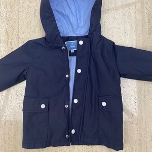 Jacadi blue raincoat 4T